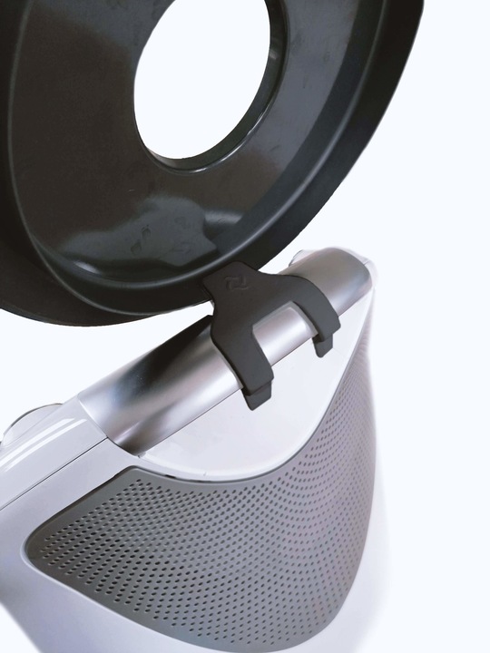 Image du produit Wundermix WunderClip® | Support de couvercle pour le Thermomix TM6/TM5 - gris