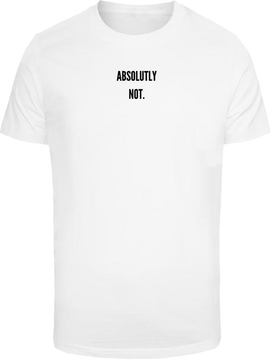 Actual product image Mister Tee Absolutely Not Tee - 17806 (XL)