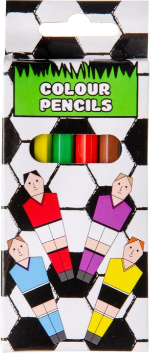 Produktbild LG-Imports Buntstifte Fussball, 6 Stk. (6 x)