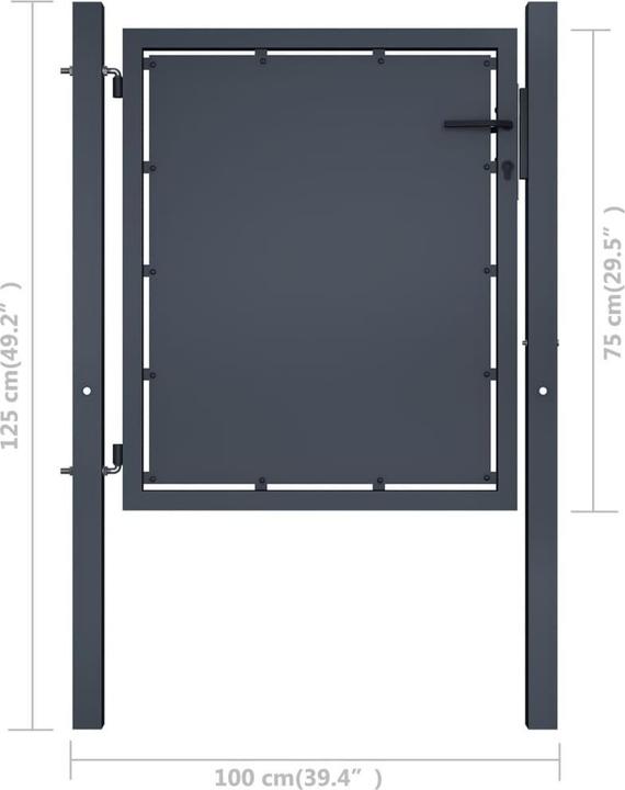 Produktbild vidaXL Gartentor