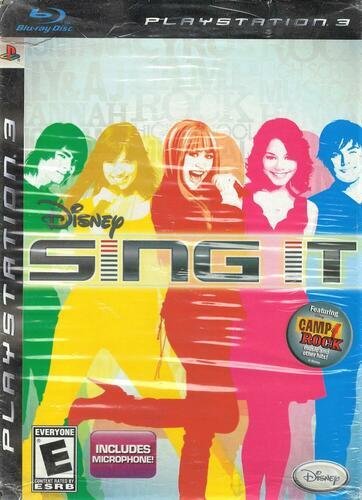 Actual product image Disney Interactive Studios Sing It (Bundle with Microphone) (import) (PS3, EN)