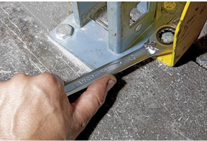 Produktbild Bahco Satz metrische Knarren-Ring-Maulschlüssel - 8-teilig/Kunststoffhalter (19 mm)