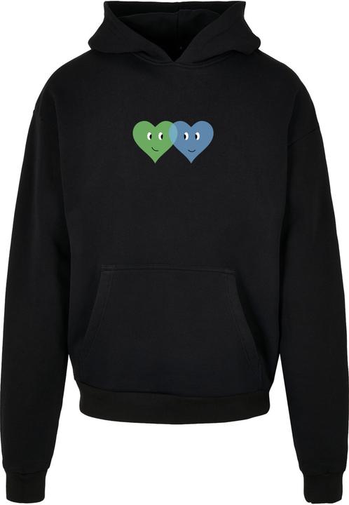 Produktbild Merchcode Hugs & Love - Two Hearts Ultra Heavy Hoody - 174989 (4XL)