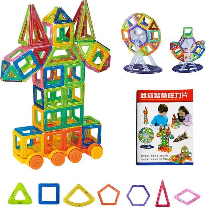 Produktbild JTI Magnetische Bauteile - Ein perfektes Geschenk für Kinder (224 Stück)