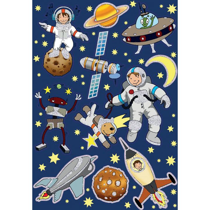 Produktbild Z-Design Grosser Glitzeraufkleber (10 Sticker)