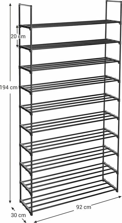 Actual product image Songmics Kingston (30 x 94 x 206 cm)