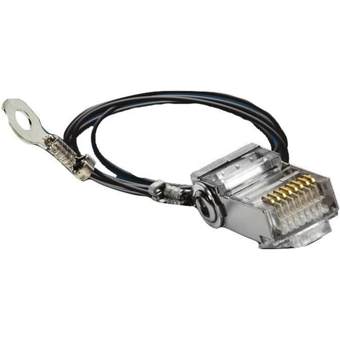 Ubiquiti TC-GND-connector STP RJ45, Cat6, 8p8c, wire, pleated, AWG24 (Netzwerkkabel), Netzwerk Zubehör