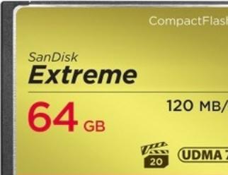 Productafbeelding SANDISK Extreem (64 GB, CF)