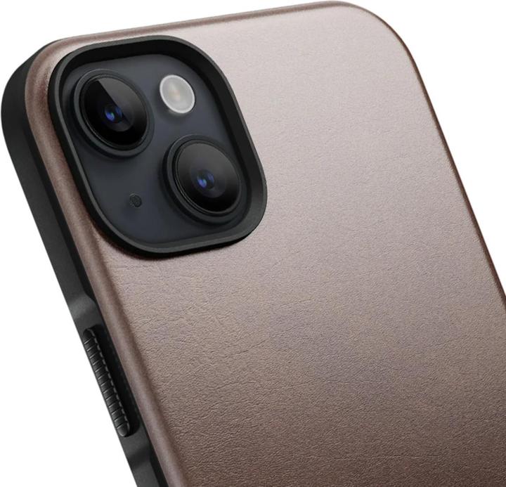 Produktbild Nomad Back Cover Modern Leather Horween iPhone 14 Plus Braun (Apple iPhone 14 Plus)