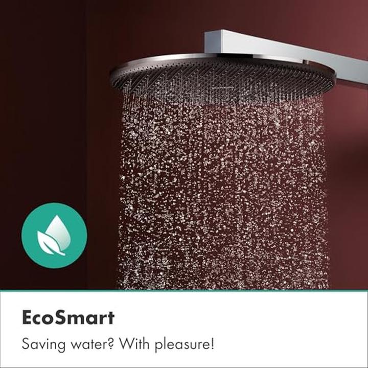 Actual product image hansgrohe Raindance Alive S EcoSmart Thermostatic Shower System with Rain Shower and Hand Shower