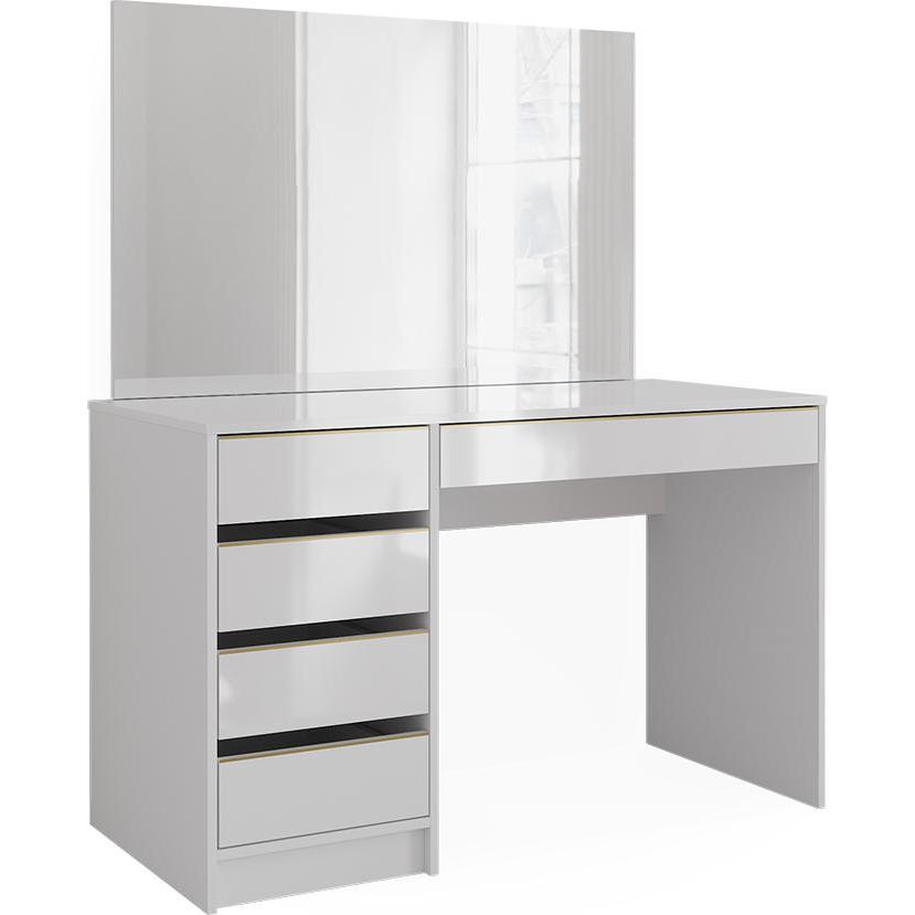 Vicco, Schminktisch, Sherry mit Spiegel (120 x 75 x 55 cm)