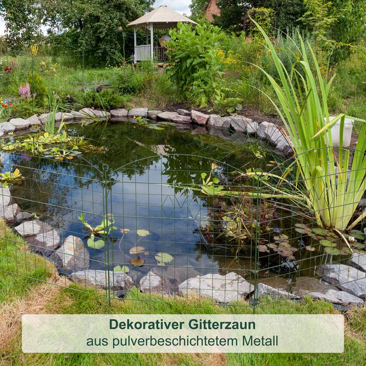 Produktbild Relaxdays 5x Teichzaun