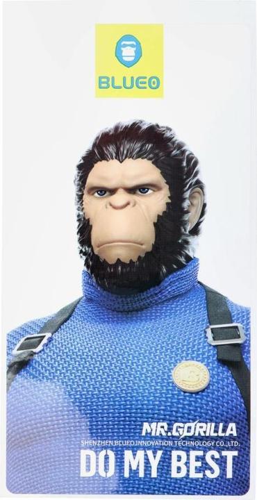 Immagine prodotto Blueo Vetro protettivo 5D Mr. Monkey Glass - Samsung Galaxy S24 Ultra trasparente (vetro UV) (1 pz., Samsung Galaxy S24 Ultra)