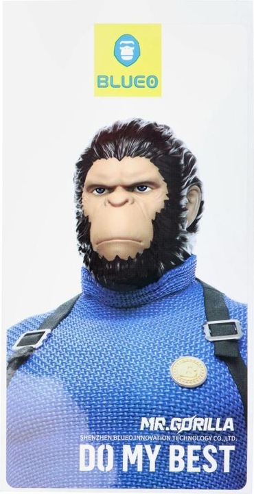 Produktbild Blueo Schutzglas 5D Mr. Monkey Glass - Samsung Galaxy S24 Ultra transparent (UV Glas) (1 Stück, Samsung Galaxy S24 Ultra)