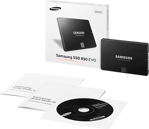 Produktbild Samsung 850 EVO Basic (500 GB, 2.5")