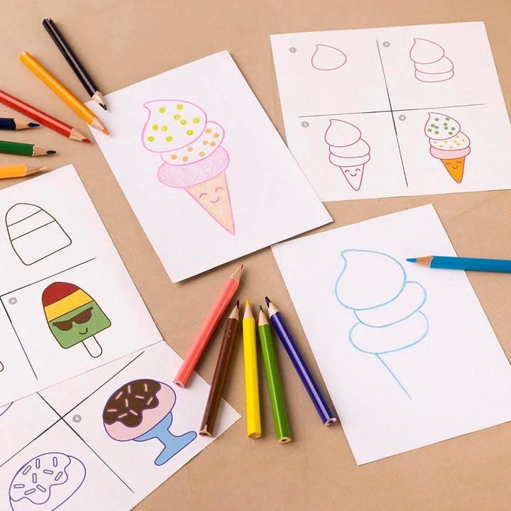 Immagine prodotto Creativ Company Kit fai da te - Disegno - Cose dolci (970850)