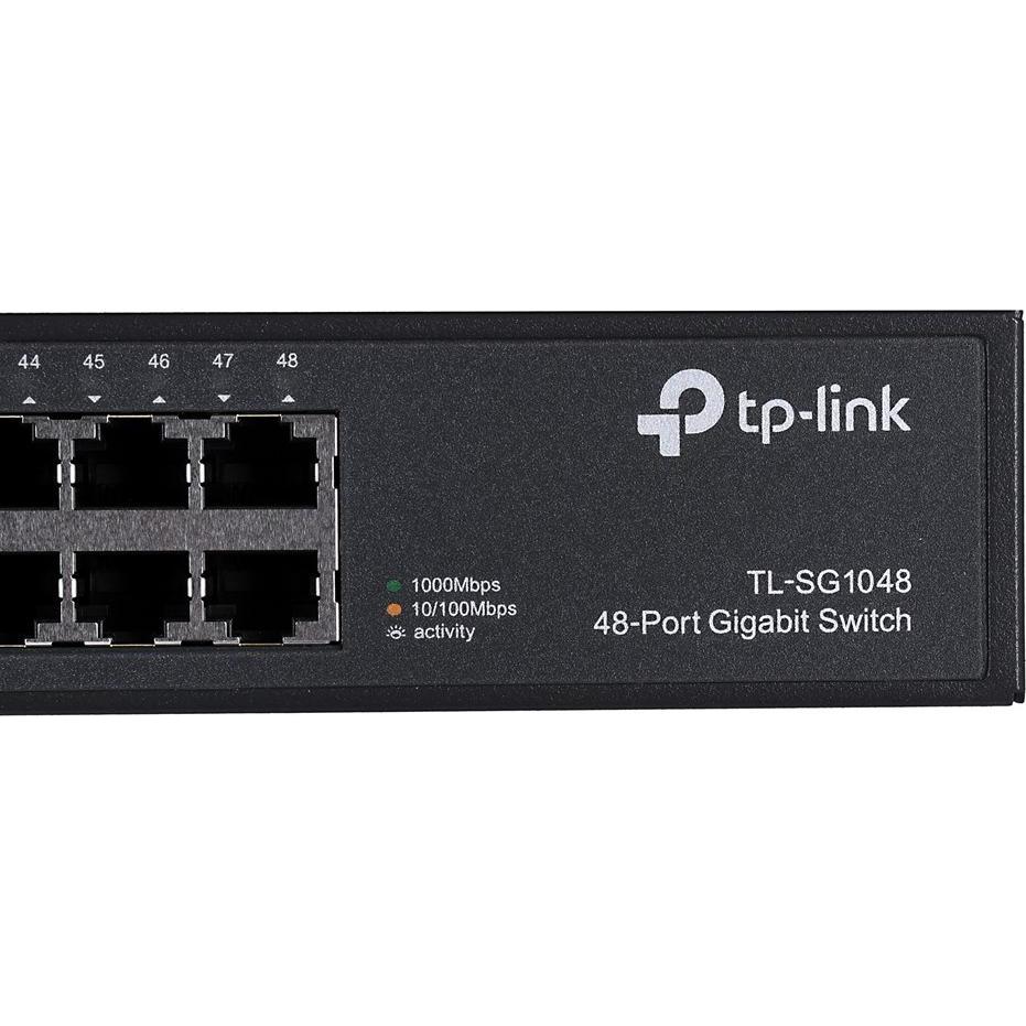 Thumbnail - TP-Link Tl-Sg1048 (48 Ports), Netzwerk Switch, Schwarz