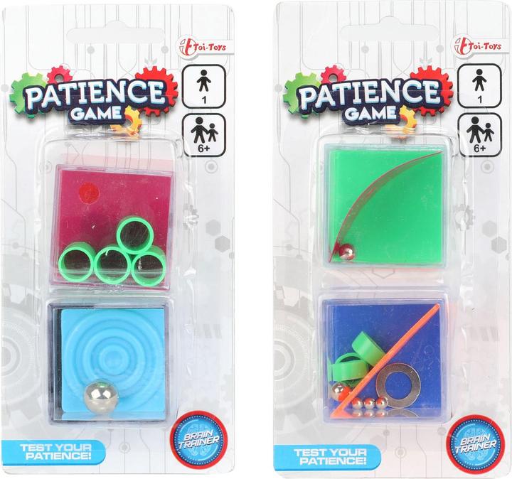 Produktbild Toi-Toys Geduldsspiel Zappelwürfel, 2Stk.