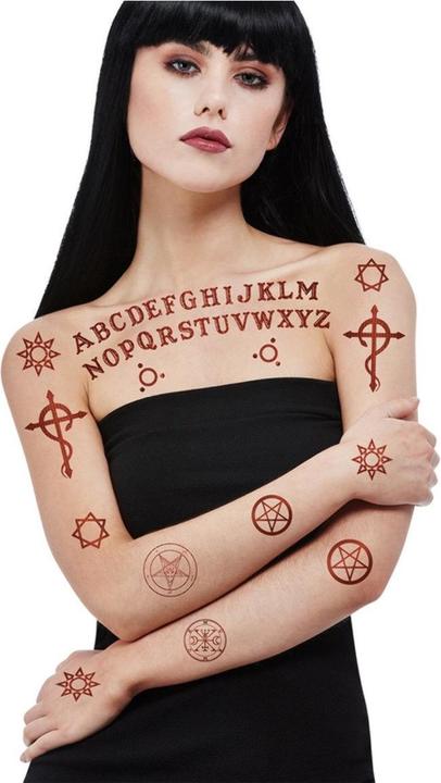 Smiffys Tatouage Satanique