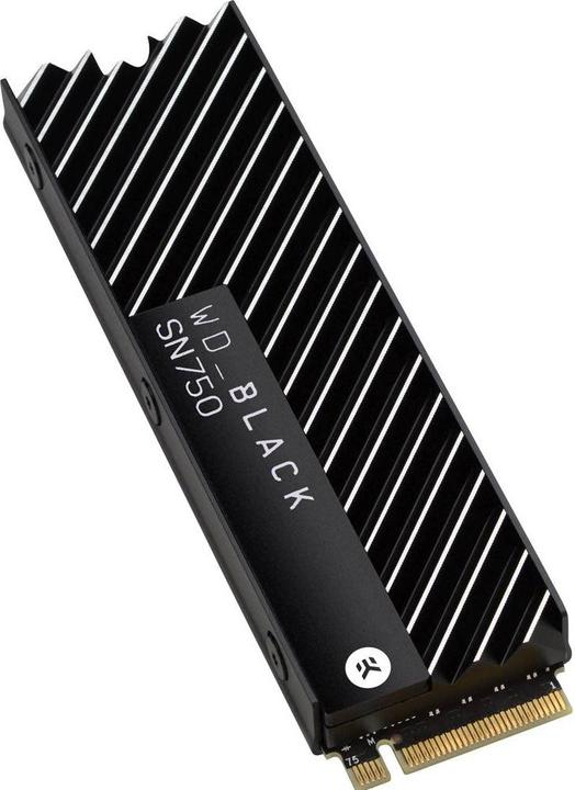 Actual product image WD Black SN750 (500 GB, M.2 2280)
