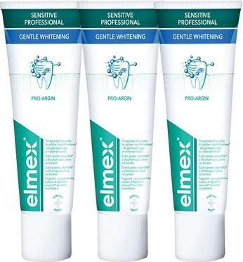 Elmex Whitening toothpaste for sensitive teeth Sensitive White ning Trio 3x 75 ml (75 ml)