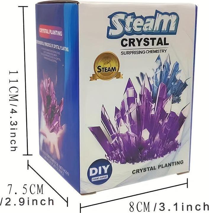 Image du produit Activity Board Kit d'expérimentation de cire de cristal, Kit de cire de cristal, Kit de bricolage pour enfants