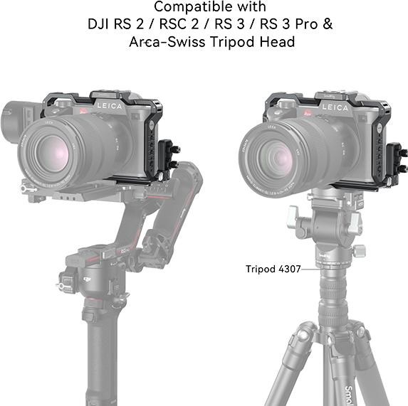 Produktbild SmallRig Cage für Leica SL2/SL2-S, Detailfarbe: Schwarz (Cage)