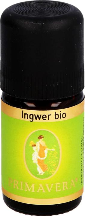 Produktbild Primavera Ingwer bio 100% naturreines Ätherisches Öl, 5 ml ätherisches Öl