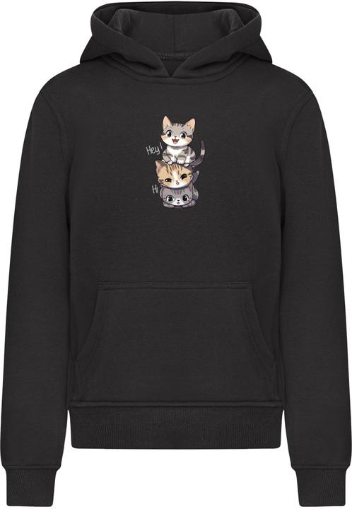 Image du produit Merchcode Kids Hi Cats - Basic Hoody - 184969 (122, 128)