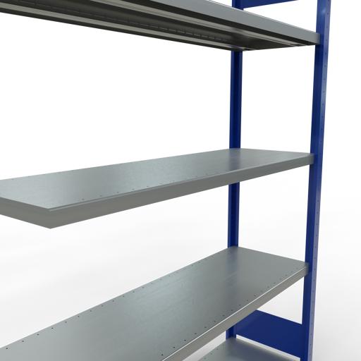 Actual product image Schulte Lagertechnik MULTIplus250 boltless add-on bay system with length bolts