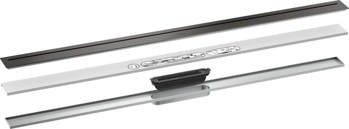 brushed black chrome