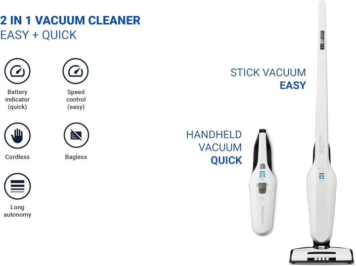 Actual product image Nilfisk Easy 36V white