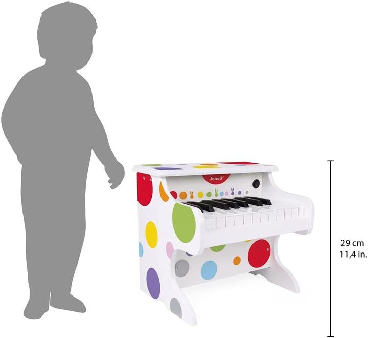 Actual product image Janod My first piano