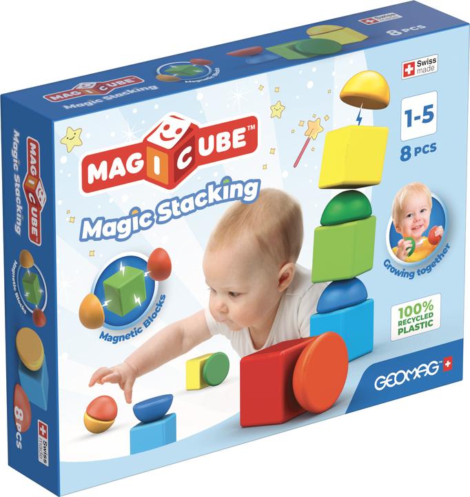 Actual product image Geomag Magicube Blocks Stacking