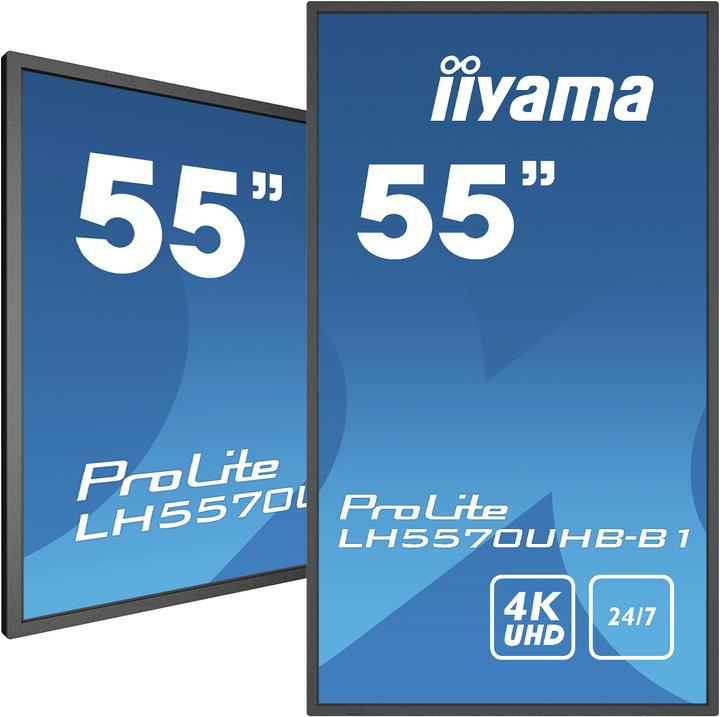 Produktbild iiyama ProLite LH5570UHB-B1 (3840 x 2160 Pixel, 54.60")