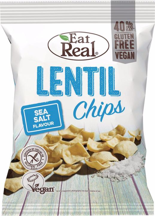Eat Real Lentils Chips Sea salt 113 g (113 g)