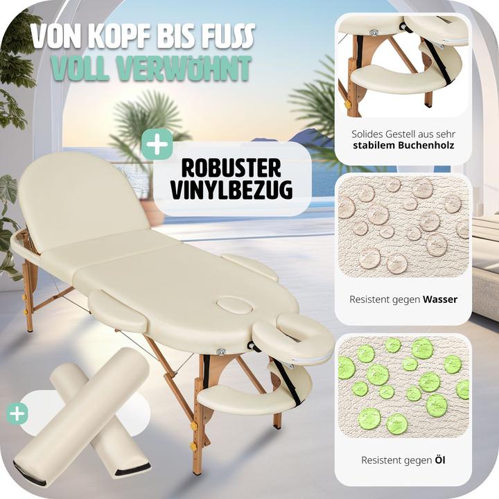 Produktbild tectake Massageliege oval