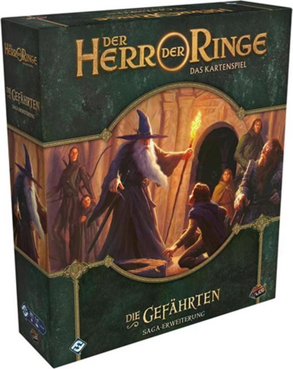 FFG FFGD2842 - Der Herr der Ringe: Das Kartenspiel - Die Gefährten, ab 14 Jahren (DE-Erweiterung) (Deutsch, 1 - 4 Spieler)