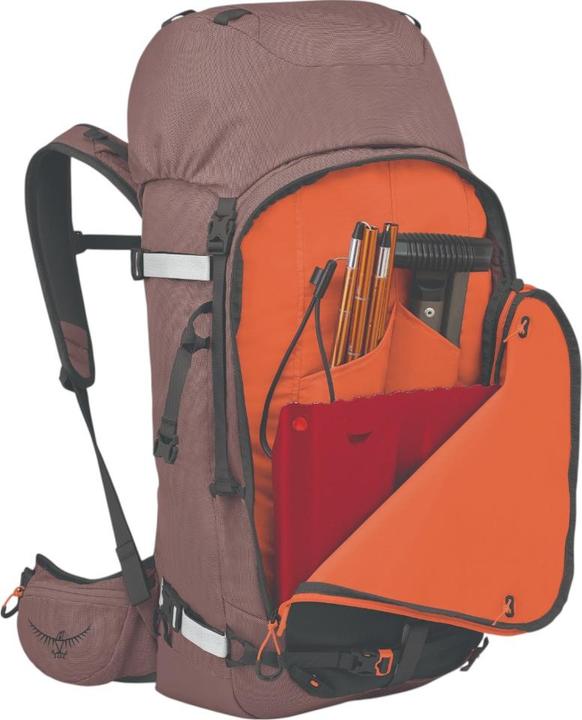 Actual product image Osprey Sopris 45 - Schneesport Rucksack, MagBro/RavenBlack (45 l)