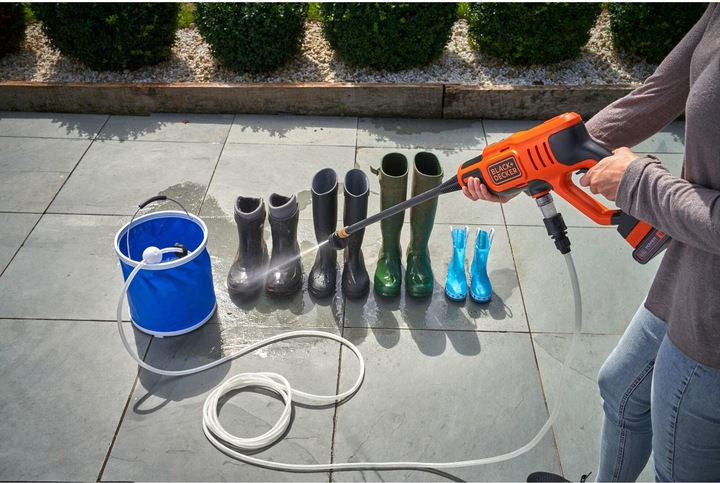 Actual product image Black & Decker Black+Decker 18V TRYKSPRØJTE 24 BAR 1X2.0AH (Rechargeable battery operated)