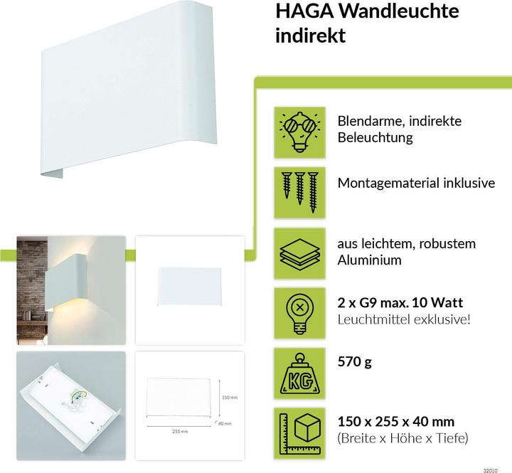 Produktbild Licht-Erlebnisse Haga (G9)