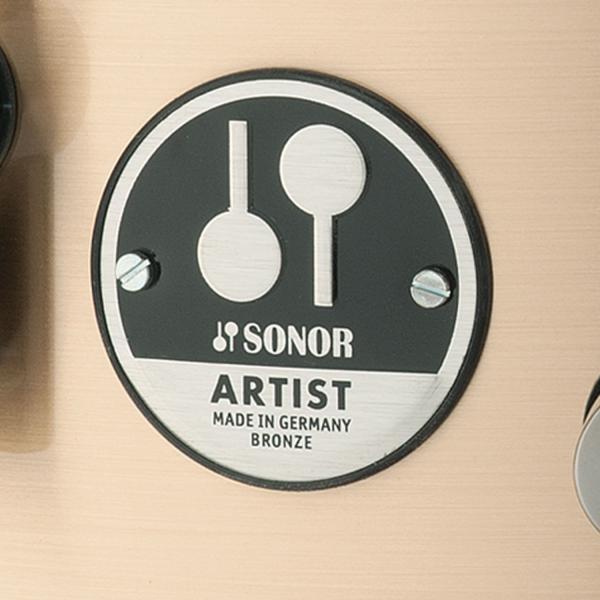 Actual product image Sonor AS 12 1406 BRB Artist Snare Drum Black Bronze