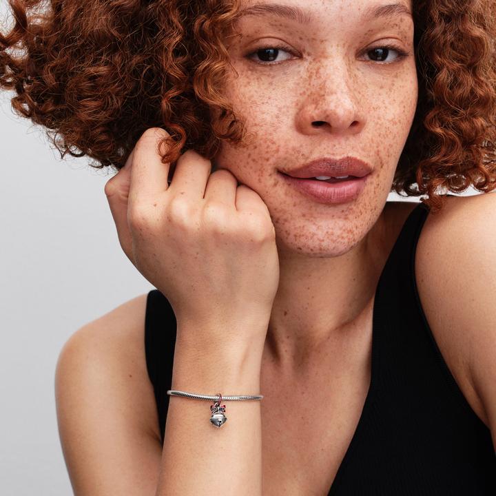 Image du produit Pandora Breloque cloche de vacances (Émail, Argent 925)