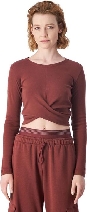 Actual product image Champion Koszulka damska Crewneck Croptop brązowa 117435 MS524 M (M)