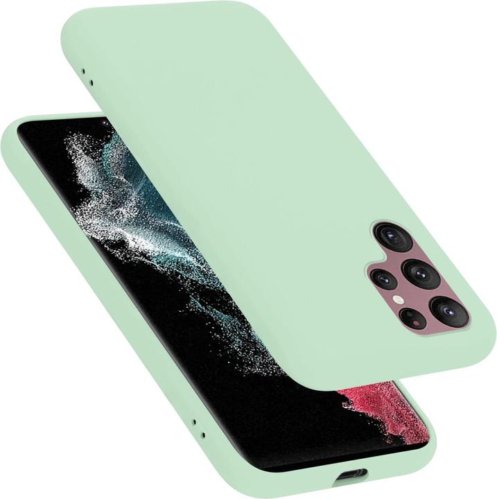 Produktbild Cadorabo TPU Liquid Silicone Case Hülle (Samsung Galaxy S22 Ultra)