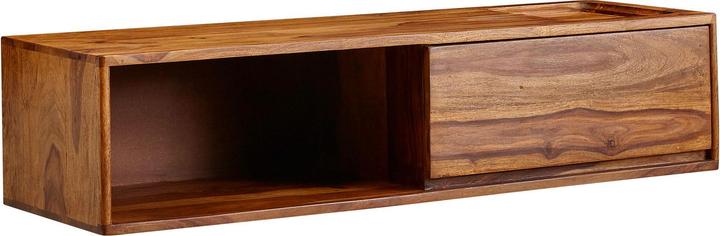 Produktbild FineBuy Lowboard Sheesham Braun (34 x 108 x 25 cm)
