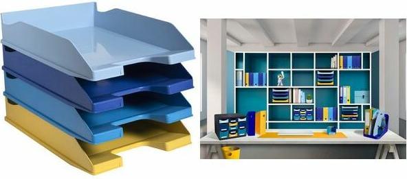 Image du produit Exacompta BEEBLUE - Corbeille à courrier (A4+)