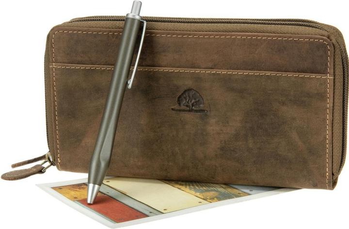 Produktbild Greenburry Langbörse Vintage Leder-Doppel-Langbörse