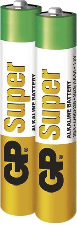 Immagine prodotto GP Batteries Super alcalina AAAA (2 pz., AAAA, 525 mAh)