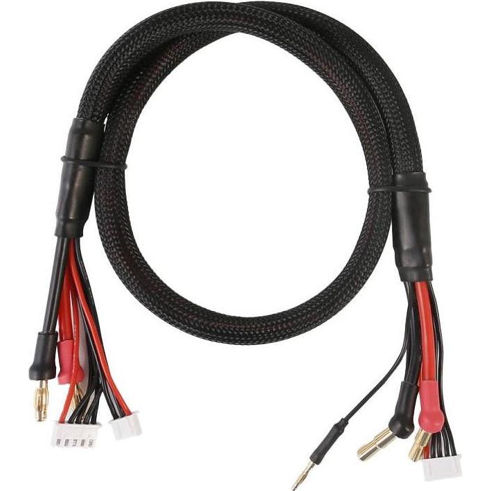 Thumbnail - Gens Ace 2S/4S Charge Cable: 4mm & 5mm Bullet With 4.0mm Bullet Connector